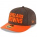 Men's Cleveland Browns New Era Brown/Orange 2018 NFL Sideline Home Official Low Profile 59FIFTY Fitted Hat 3058499